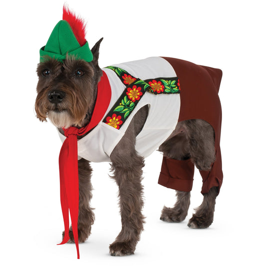 Lederhosen Hound Pet Costume