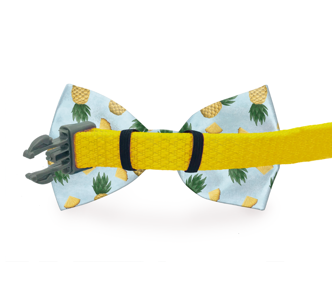 Tropic Like It's Hot - Pineapple Bow Tie - Dog